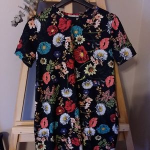 Zara Floral Shift Dress